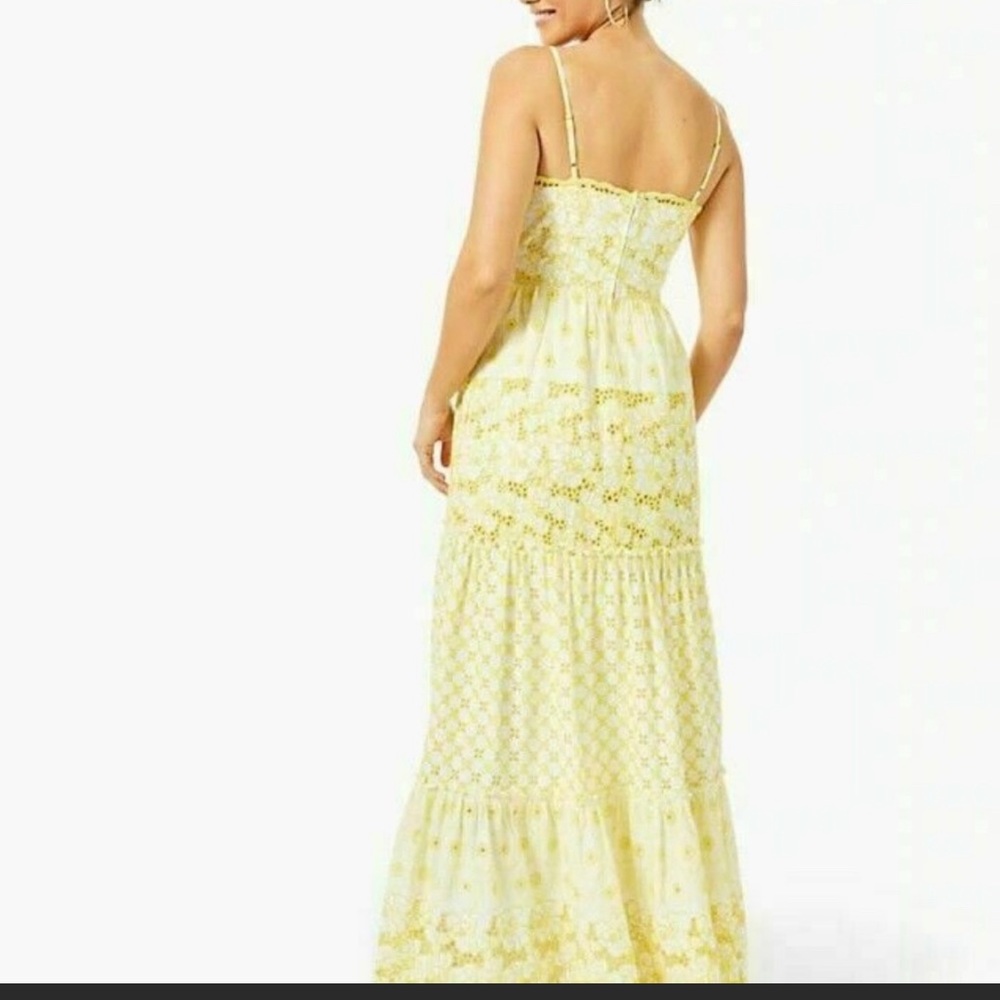 Lilly St Tropez Garden Gate Eyelet Dress NWT - Picture 2 of 4
